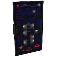 Buy Rust armored metal door Blocky Silo Armored Door skin
