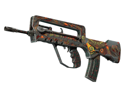 Buy CS2 rifle FAMAS | Eye of Athena (Battle-Scarred) skin
