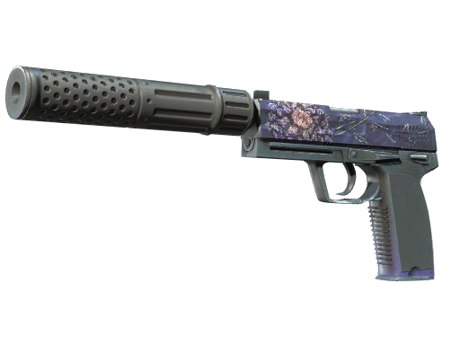 Buy CS2 pistol StatTrak™ USP-S | Black Lotus (Minimal Wear) skin