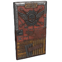 Buy Rust sheet metal door Bandit Sheet Metal Door skin