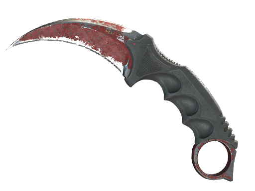 Buy CS2 knife ★ Karambit | Crimson Web (Battle-Scarred) skin