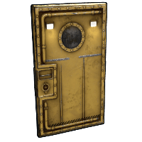 Buy Rust sheet metal door Yellow Submarine Door skin