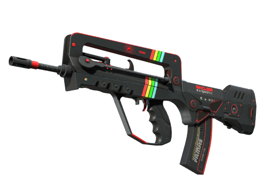 Buy CS2 rifle StatTrak™ FAMAS | ZX Spectron (Minimal Wear) skin