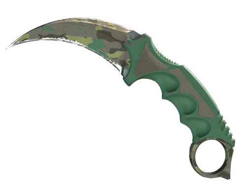 Buy CS2 knife ★ StatTrak™ Karambit | Boreal Forest (Field-Tested) skin
