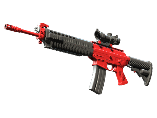 Buy CS2 rifle SG 553 | Candy Apple (Factory New) skin