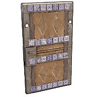 Buy Rust sheet metal door Adobe Decorative Door skin