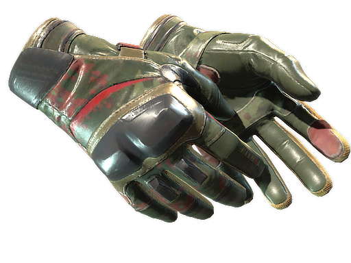 Buy CS2 gloves ★ Moto Gloves | 3rd Commando Company (Well-Worn) skin