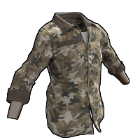 Buy Rust collared shirt Autumn Hunter's Shirt skin