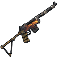 Buy Rust semi auto rifle Gold Phoenix SAR skin