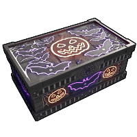 Buy Rust large wooden box Spooky Neon Large Box skin