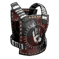 Buy Rust metal torso plate Tribe Warrior Armor skin