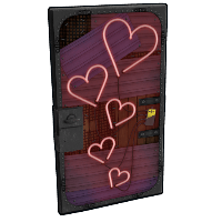 Buy Rust sheet metal door Lovers Sheet Metal Door skin