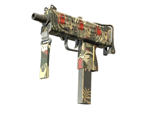 Buy CS2 smg MAC-10 | Monkeyflage (Factory New) skin