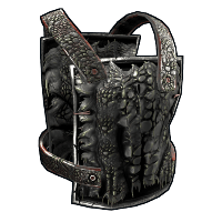 Buy Rust metal torso plate Black Alligator Metal Chest Plate skin