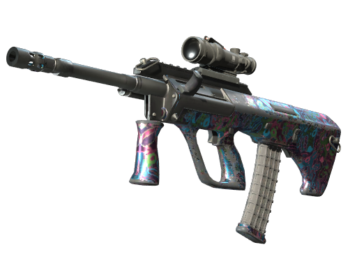 Buy CS2 rifle StatTrak™ AUG | Death by Puppy (Field-Tested) skin