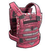 Buy Rust metal torso plate Lovestruck Chestplate skin