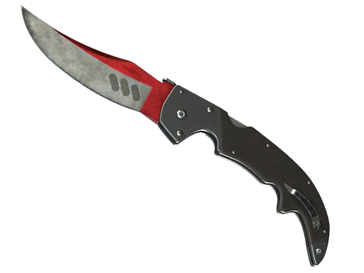 Buy CS2 knife ★ Falchion Knife | Autotronic (Battle-Scarred) skin