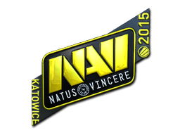 Buy CS2 sticker Sticker | Natus Vincere (Foil) | Katowice 2015 skin