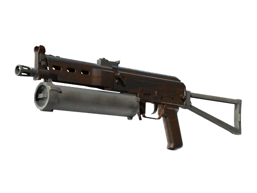 Buy CS2 smg PP-Bizon | Rust Coat (Battle-Scarred) skin