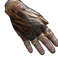 Buy Rust burlap gloves Gold Chains Leather Gloves skin