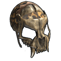 Buy Rust metal facemask Neanderthal Facemask skin