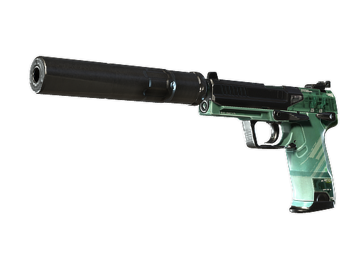 Buy CS2 pistol USP-S | PC-GRN (Minimal Wear) skin