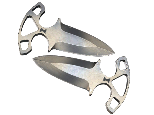 Buy CS2 knife ★ Shadow Daggers | Scorched (Well-Worn) skin