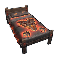 Buy Rust misc Molten Visage Bed skin