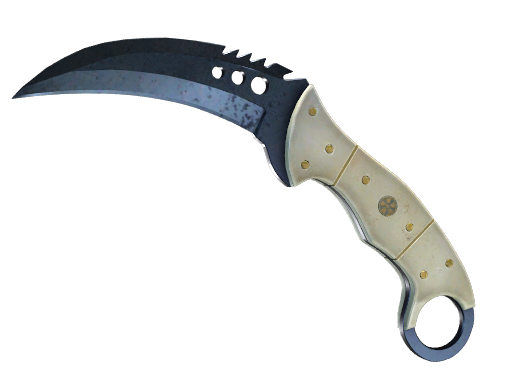 Buy CS2 knife ★ StatTrak™ Talon Knife | Blue Steel (Battle-Scarred) skin