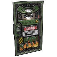 Buy Rust armored metal door Bombshell Armored Door skin