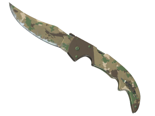 Buy CS2 knife ★ Falchion Knife | Forest DDPAT (Well-Worn) skin
