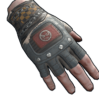Buy Rust burlap gloves Badboy Gloves skin