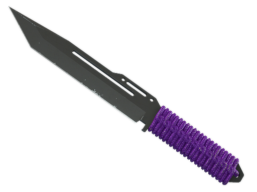 Buy CS2 knife ★ StatTrak™ Paracord Knife | Ultraviolet (Well-Worn) skin