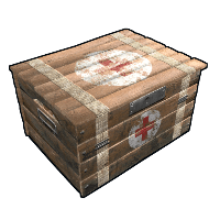 Buy Rust wooden box Small Medical Box skin