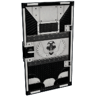Buy Rust armored metal door No Mercy Armored Door skin