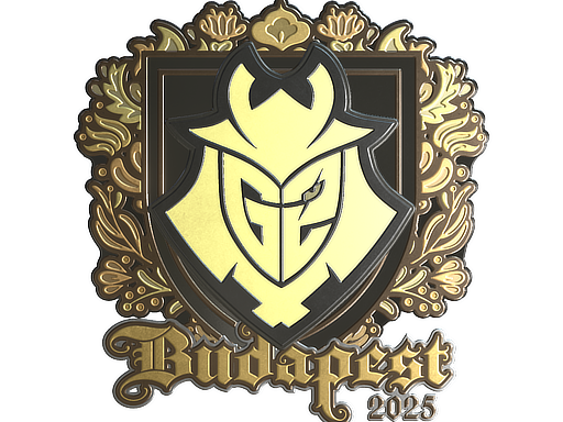 Buy CS2 sticker Sticker | G2 esports (Gold) | Budapest 2025 skin