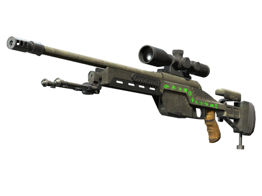 Buy CS2 sniper rifle SSG 08 | Necropos (Minimal Wear) skin