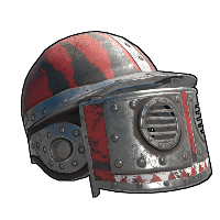 Buy Rust rifle helmet Furious Raider Riot Helmet skin