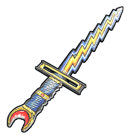 Buy Rust salvaged sword Zap Slasher skin