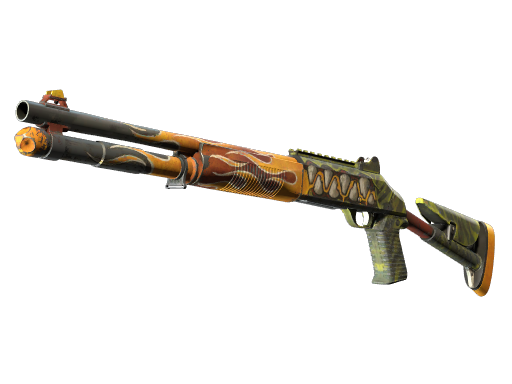 Buy CS2 shotgun StatTrak™ XM1014 | Incinegator (Field-Tested) skin