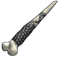 Buy Rust bone knife Studded Bone Knife skin