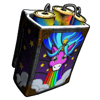 Buy Rust clothing Rainbow Pony Satchel skin