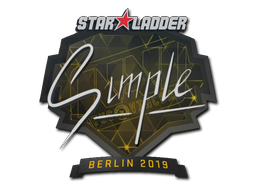 Buy CS2 sticker Sticker | s1mple | Berlin 2019 skin