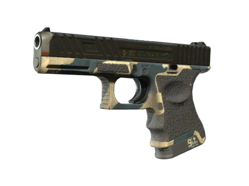 Buy CS2 pistol StatTrak™ Glock-18 | Winterized (Battle-Scarred) skin