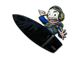 Buy CS2 sticker Sticker | Dark Water Surf Ava (Foil) skin