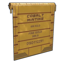 Buy Rust misc Minted Gold Garage Door skin