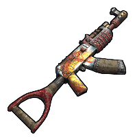 Buy Rust ak47u Golden Drake AK47 skin