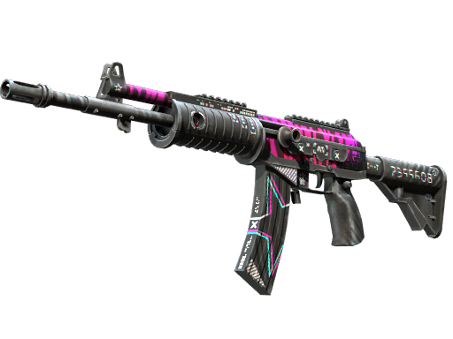 Buy CS2 rifle StatTrak™ Galil AR | Chromatic Aberration (Well-Worn) skin