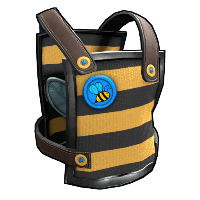 Buy Rust metal torso plate Bee Cosplay Chestplate skin