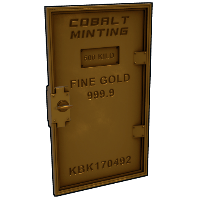 Buy Rust armored metal door Minted Gold Armored Door skin